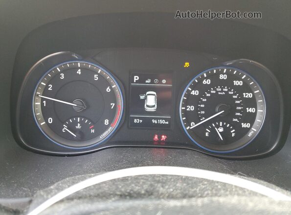 KM8K1CAA9JU070133 2018 HYUNDAI KONA Белый 