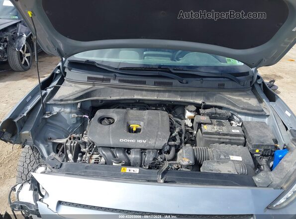 KM8K1CAAXMU615373 2021 HYUNDAI KONA Gray Հետևի տեսք