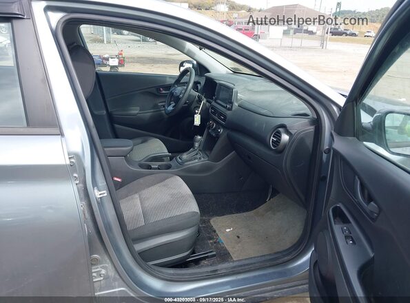 KM8K1CAAXMU615373 2021 HYUNDAI KONA Gray Սալոնի դիմացի տեսք