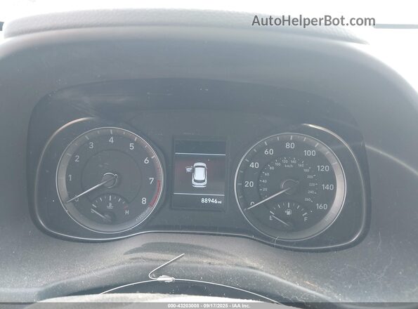 KM8K1CAAXMU615373 2021 HYUNDAI KONA Gray Հետևի նստատեղերի տեսք