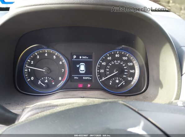 KM8K22AA4MU610712 2021 HYUNDAI KONA Gray Հետևի նստատեղերի տեսք