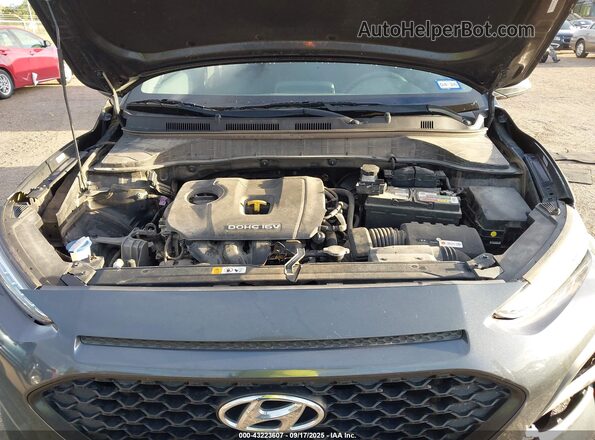 KM8K22AA4MU610712 2021 HYUNDAI KONA Gray Հետևի տեսք