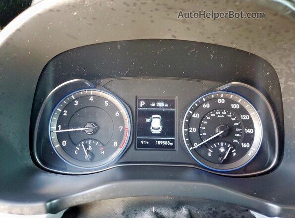 KM8K22AA7JU092011 2018 HYUNDAI KONA Черный 