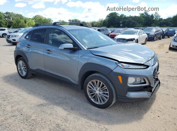 KM8K22AA7LU405982 2020 HYUNDAI KONA Gray Delantero derecho