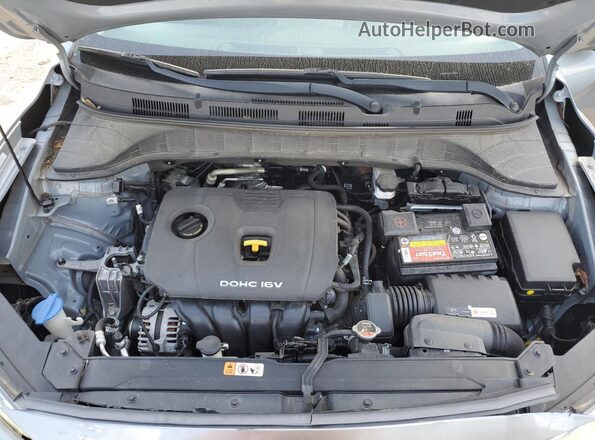 KM8K22AA7LU405982 2020 HYUNDAI KONA Gray Vista interior trasera