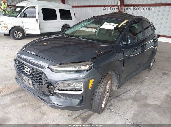 KM8K22AA8LU413265 2020 HYUNDAI KONA Серый Передняя левая четверть