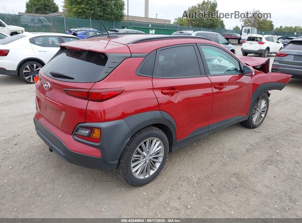 KM8K22AAXMU651667 2021 HYUNDAI KONA Red Trasero derecho