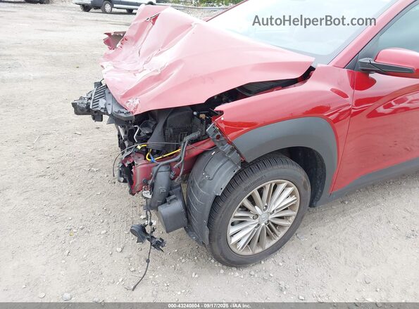 KM8K22AAXMU651667 2021 HYUNDAI KONA Red Vista frontal