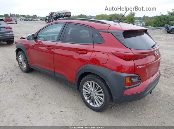 KM8K22AAXMU651667 2021 HYUNDAI KONA Red Trasero izquierdo