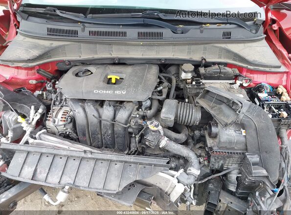 KM8K22AAXMU651667 2021 HYUNDAI KONA Red Vista trasera