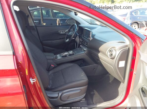KM8K23AG2LU063710 2020 HYUNDAI KONA ELECTRIC Красный Вид салона спереди