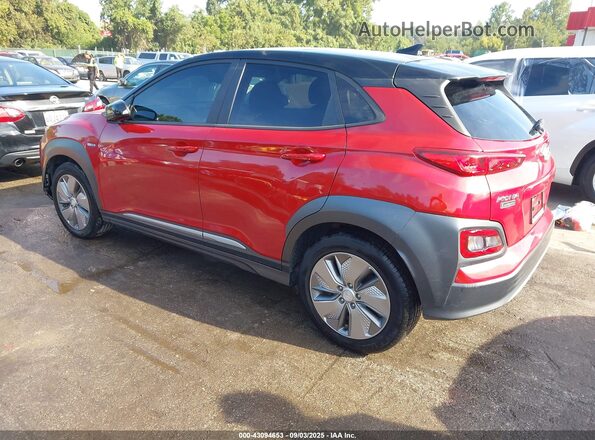KM8K23AG2LU063710 2020 HYUNDAI KONA ELECTRIC Красный Задняя левая четверть