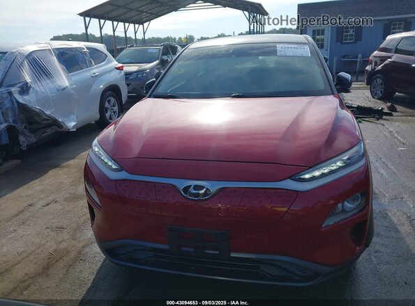 KM8K23AG2LU063710 2020 HYUNDAI KONA ELECTRIC Красный Вид щитка приборов