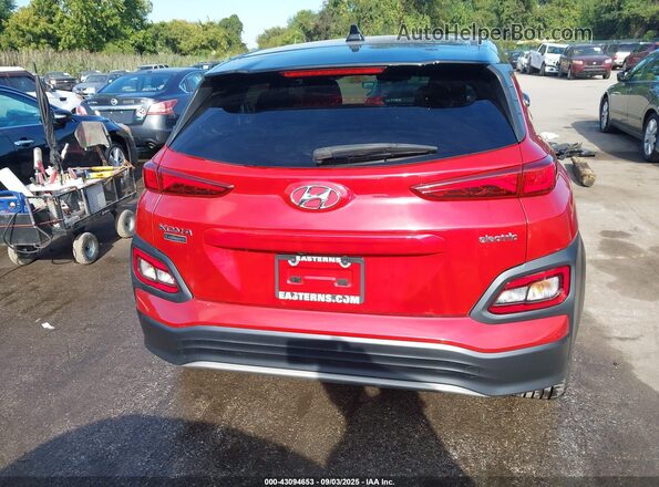 KM8K23AG2LU063710 2020 HYUNDAI KONA ELECTRIC Красный 