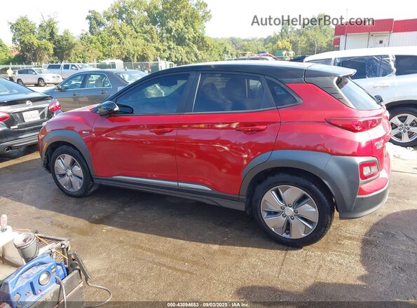 KM8K23AG2LU063710 2020 HYUNDAI KONA ELECTRIC Красный Панорамный вид салона 360°