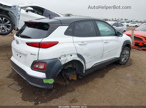 KM8K23AG2MU128573 2021 HYUNDAI KONA ELECTRIC White Tył prawy