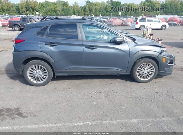 KM8K2CAA3MU707468 2021 HYUNDAI KONA Gray Սալոնի 360 աստիճան տեսք