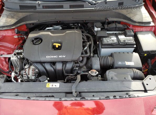 KM8K2CAA6JU147246 2018 HYUNDAI KONA Red 