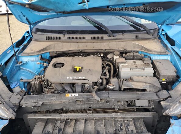 KM8K2CAA7LU489792 2020 HYUNDAI KONA Blue უკანა სალონის ხედი
