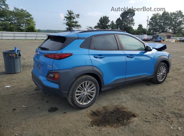 KM8K2CAA7LU489792 2020 HYUNDAI KONA Blue უკანა მარჯვენა