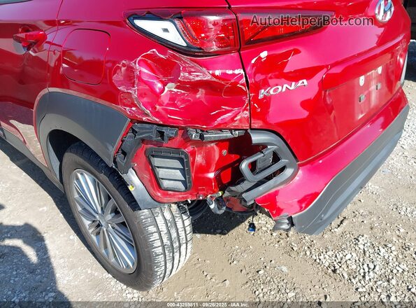 KM8K2CAA7LU491140 2020 HYUNDAI KONA Red Вид спереду