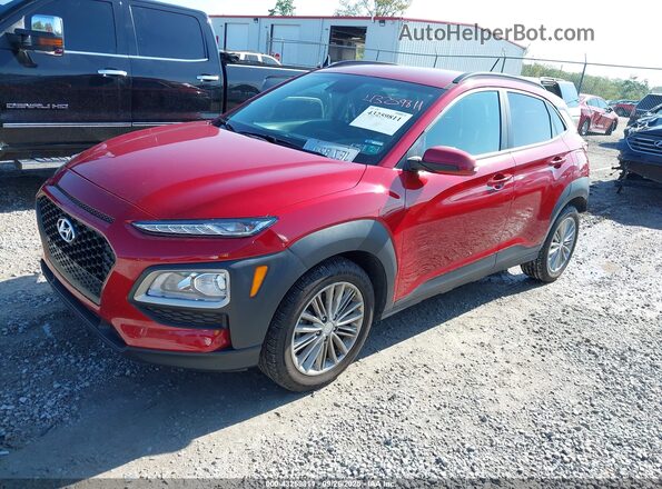 KM8K2CAA7LU491140 2020 HYUNDAI KONA Red Передня ліва чверть
