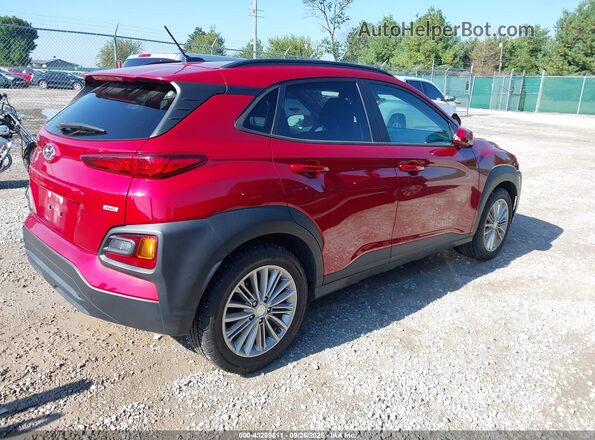 KM8K2CAA7LU491140 2020 HYUNDAI KONA Red Задня права чверть