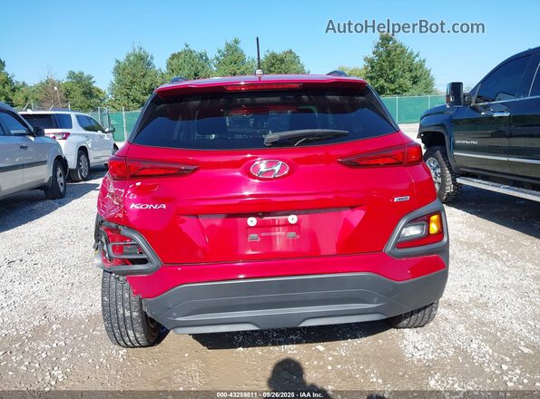 KM8K2CAA7LU491140 2020 HYUNDAI KONA Red 
