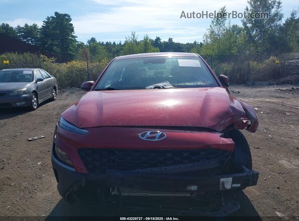 KM8K2CAB3NU840659 2022 HYUNDAI KONA Красный Вид щитка приборов