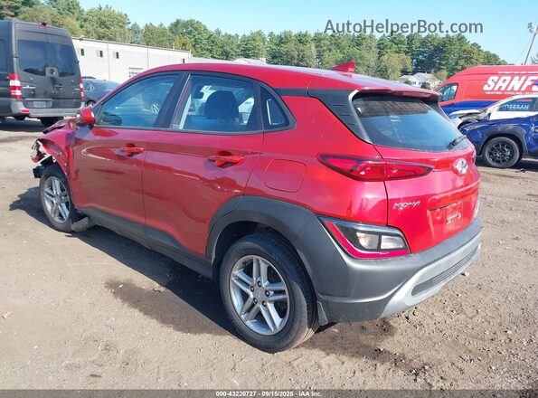 KM8K2CAB3NU840659 2022 HYUNDAI KONA Красный Задняя левая четверть