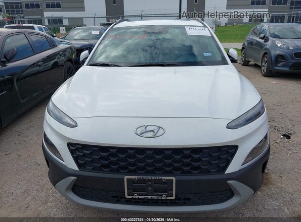 KM8K32AB6NU769934 2022 HYUNDAI KONA Белый Вид щитка приборов