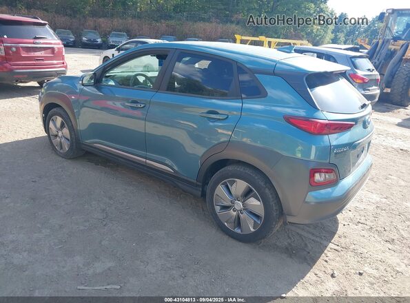 KM8K33AG6LU069569 2020 HYUNDAI KONA ELECTRIC Light Blue Задняя левая четверть