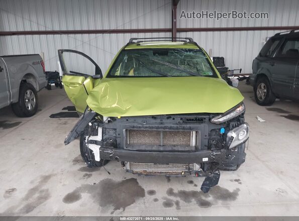 KM8K3CA59LU501134 2020 HYUNDAI KONA Green Widok wnętrza z tyłu