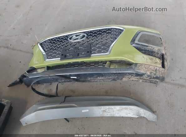 KM8K3CA59LU501134 2020 HYUNDAI KONA Green Widok zestawu wskaźników