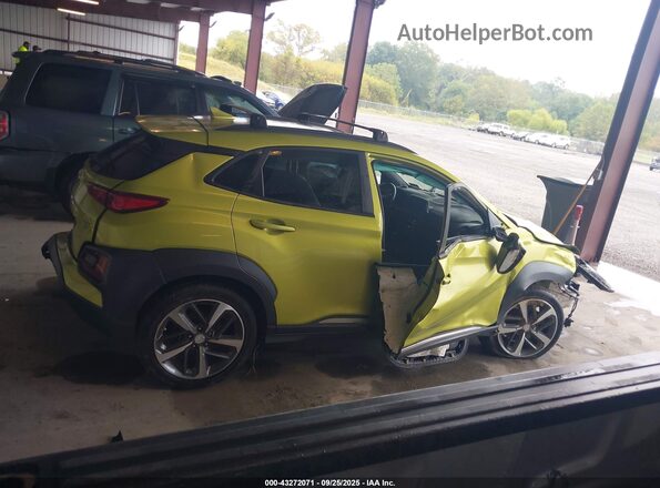 KM8K3CA59LU501134 2020 HYUNDAI KONA Green Widok wnętrza 360 stopni
