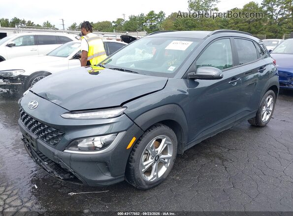 KM8K3CAB7NU858451 2022 HYUNDAI KONA Серый Передняя левая четверть