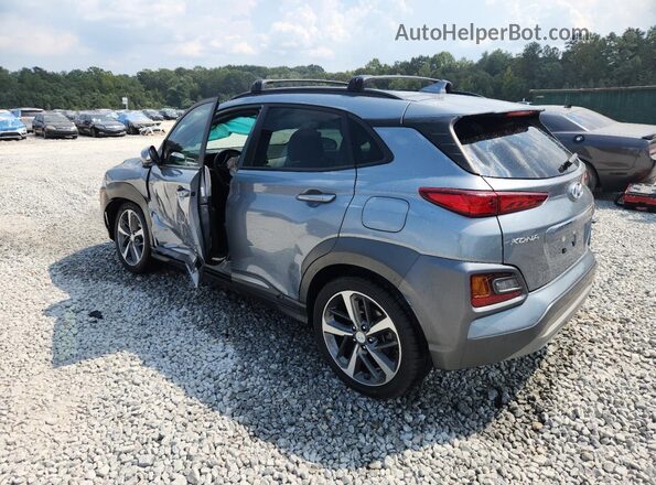 KM8K53A50LU549034 2020 HYUNDAI KONA Серый Задняя левая четверть