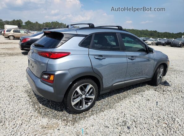 KM8K53A50LU549034 2020 HYUNDAI KONA Серый Задняя правая четверть