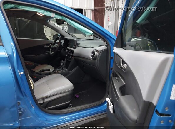KM8K53A52LU576641 2020 HYUNDAI KONA Blue Vista interior delantera