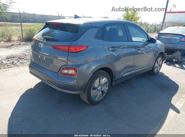 KM8K53AG2MU122750 2021 HYUNDAI KONA ELECTRIC Gray Задня права чверть