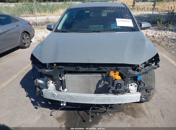 KM8K53AG2MU122750 2021 HYUNDAI KONA ELECTRIC Gray Вид задньої частини салону