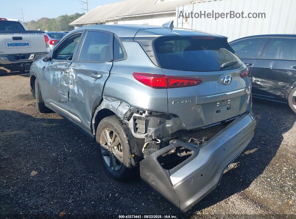 KM8K53AG9LU079104 2020 HYUNDAI KONA ELECTRIC Light Blue Rear left