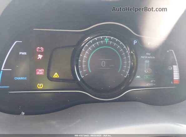KM8K53AG9LU079104 2020 HYUNDAI KONA ELECTRIC Light Blue Rear seats view