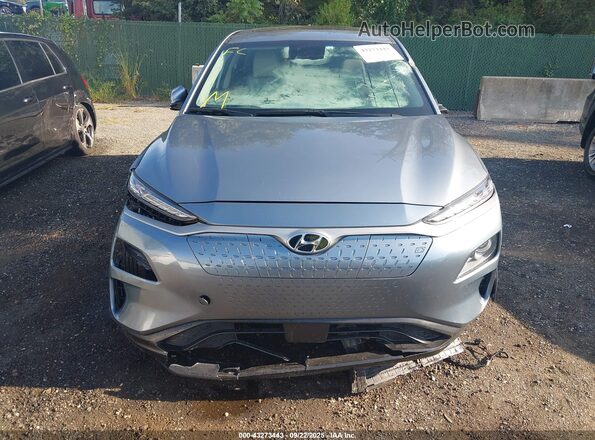 KM8K53AG9LU079104 2020 HYUNDAI KONA ELECTRIC Light Blue Rear view
