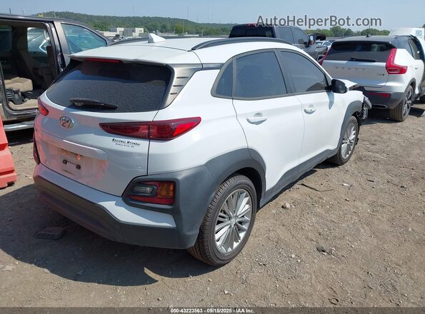 KM8K62AA0LU440786 2020 HYUNDAI KONA White უკანა მარჯვენა
