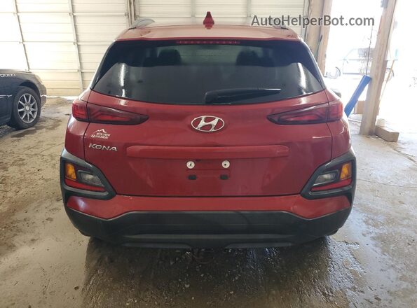 KM8K62AA8MU628652 2021 HYUNDAI KONA Red Հետևի տեսք
