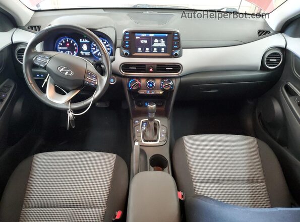 KM8K62AA8MU628652 2021 HYUNDAI KONA Red Առջևի վահանակի տեսք