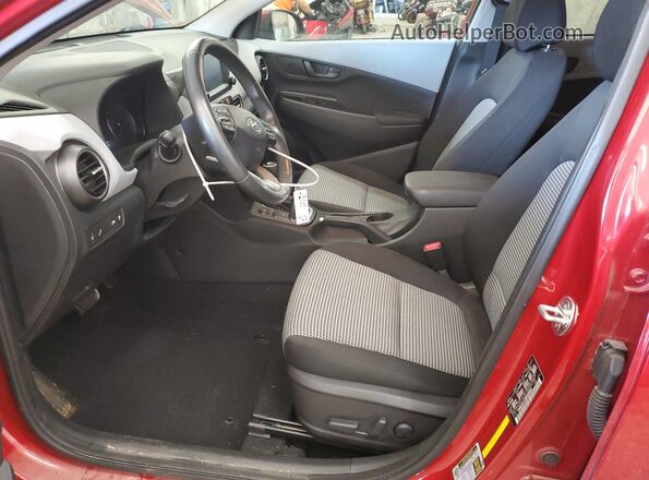 KM8K62AA8MU628652 2021 HYUNDAI KONA Red Սալոնի դիմացի տեսք