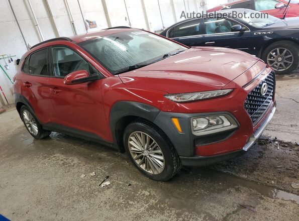 KM8K62AA8MU628652 2021 HYUNDAI KONA Red Առջևի աջ
