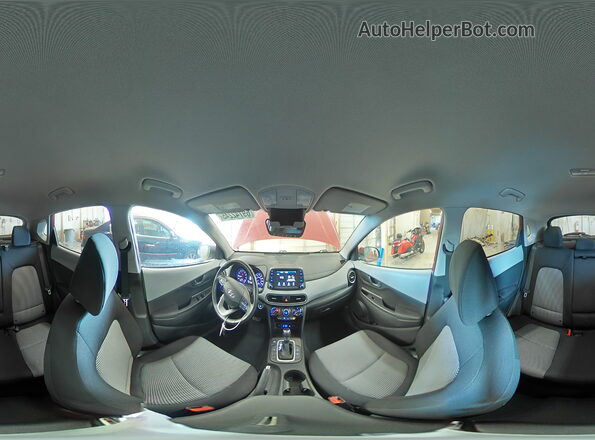 KM8K62AA8MU628652 2021 HYUNDAI KONA Red Սալոնի 360 աստիճան տեսք